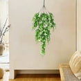 thumbnail image 5 of Verdsylv Artificial Hanging Leaf Vine Garland, 29.9 Inch Realistic Plastic Greenery for Outdoor Home Wall, Garden, Wedding & Bar Decor, Plastic Greenery Garland, White, 5 of 6