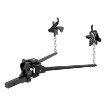 CURT 17302 Long Trunnion Bar Weight Distribution Hitch, Up to 10K, 2-Inch Shank