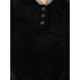 thumbnail image 6 of Shirt Collar Buttoned Short Sleeve Fluffy Sweater, 6 of 6