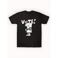 thumbnail image 2 of Camiseta gráfica de manga corta con foto "Vote Photo" para hombre, divertida, para adultos, hombres, mujeres, adolescentes, jóvenes., 2 of 6