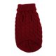thumbnail image 1 of Ropa pa mascotas pa perros, gatos, cachorros, capucha, , de invierno, suéter do, trajes pa perros, chaleco Rojo-l, Multi Sunnimix Suéteres de invierno cálido, 1 of 8