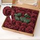 thumbnail image 2 of Flores artificiales rosas para hacer tú mismo ramos de boda, centros de mesa, fiestas, baby showers, decoración del hogar, 2 of 5