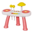 thumbnail image 1 of Fiudx Ofertas Y Liquidación Batería De Jazz Para Niños, Tambores Para Bebés, Rompecabezas Para Bebés, Educación Temprana, Instrumentos Musicales, Tambores Musicales De Juguete, 1 of 5