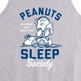 thumbnail image 2 of Peanuts - Peanuts Sleep Society - Men's Jersey Tank Top, 2 of 5