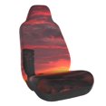 thumbnail image 1 of Balery Sunset Western Desert Cowboy Funda de Asiento para Auto con Diseño - Cubierta Frontal Suave y Transpirable con Protector Antideslizante- 1 Unidad, 1 of 5