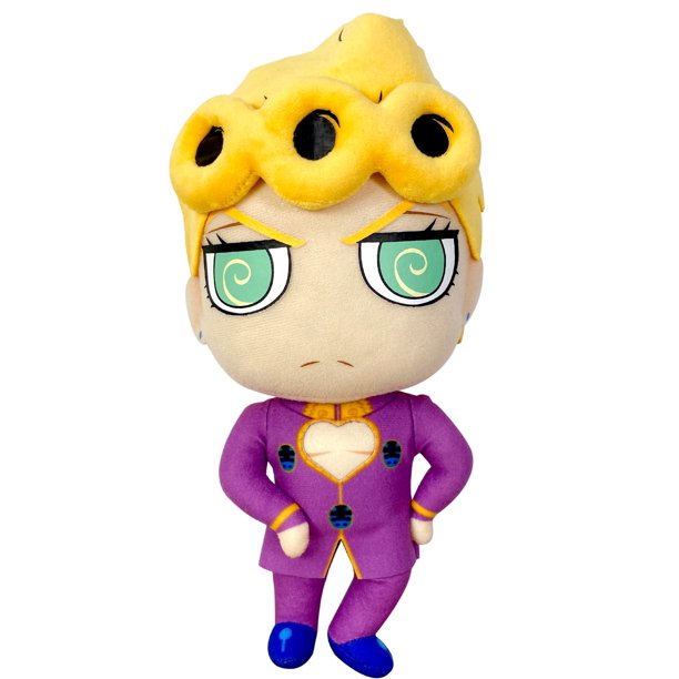 Great Eastern Entertainment JoJo's S4- Giorno Sd Pose Plush 8"" H Multicolor (77195)