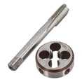 thumbnail image 3 of 2Pcs Hss M10X1.25 Straight Flute Machine Taps Right Hand Pipe High Speed Steel Tap And Die Household Hand Tools, 3 of 6