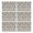 Brown Classic Floral, variant on Colorful Geometric Triangle Diamond Pattern Summer Placemats Table Placemats Set Of 4-Linen Kitchen Washable Placemats Table Mats 11.8"x17.7" Non-Slip Heat Resistant