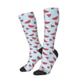 thumbnail image 2 of Haiem Watermelon Socks, Funny Novelty Crazy Design Cotton Socks Sports Socks Knee High Socks For Men, Women,1Pairs - Gift For Working Friends, 2 of 9