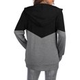 thumbnail image 4 of Sudaderas con capucha de manga larga con cremallera cómoda para mujer Chaquetas Sudadera con capucha con cordón informal Abrigo Pompotops gfhjh13434, 4 of 6