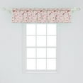thumbnail image 2 of Ambesonne Paris Window Valance, French Flag Popular, 54" X 12", Rose, 2 of 3