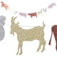 thumbnail image 2 of BRIGHTFUFU Pancarta de animales de granja, decoración colgante para fiesta de cumpleaños, suministros para fiestas temáticas de granja, 2 of 8