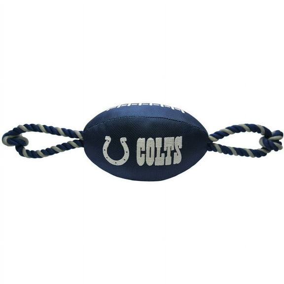 Pets First Nfl Indianapolis Colts Nylon Football-Licensed
