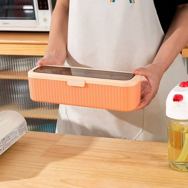 Recipiente de almacenamiento de sal y azúcar, tarros de condimentos para especias, azúcar de sal, recipientes de organización de cocina con tapa y cuchara (rosa)