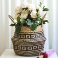 thumbnail image 5 of Woven Seagrass Plant Basket with Handles, Ideal for Storage Plant Pot Basket, Laundry, Picnic, Plant Pot Cover, Beach Bag and Grocery Basket, 5 of 8