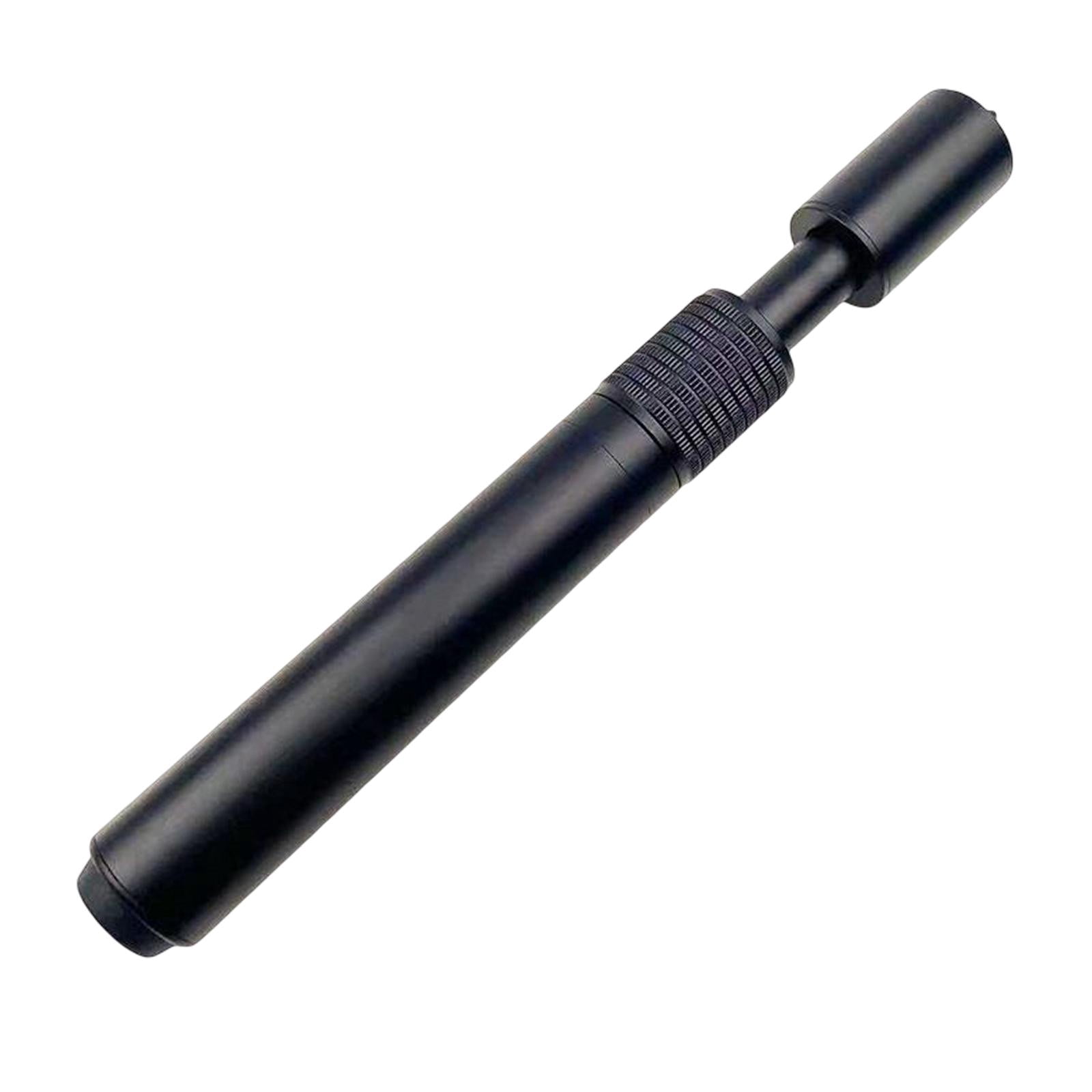 DimyFew Snooker Cue Extension, Telescopic Cue End Extension Extreme Extension Lengthener black