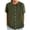 Army Green, variant on Staron Women's Casual Short Sleeve Lace Blouse Round Neck Button Down Shirt Basic Cropped Top for Spring Summer Vacation Party, Light Blue M