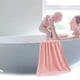 thumbnail image 1 of Toalla de baño de terciopelo y piña | Toalla de spa de poliéster absorbente suave | Grueso de secado rápido sin pelusa | Inicio Salón de belleza Gimnasio Hotel Uso de la piscina | 1 Pieza | 27,5 x, 1 of 6