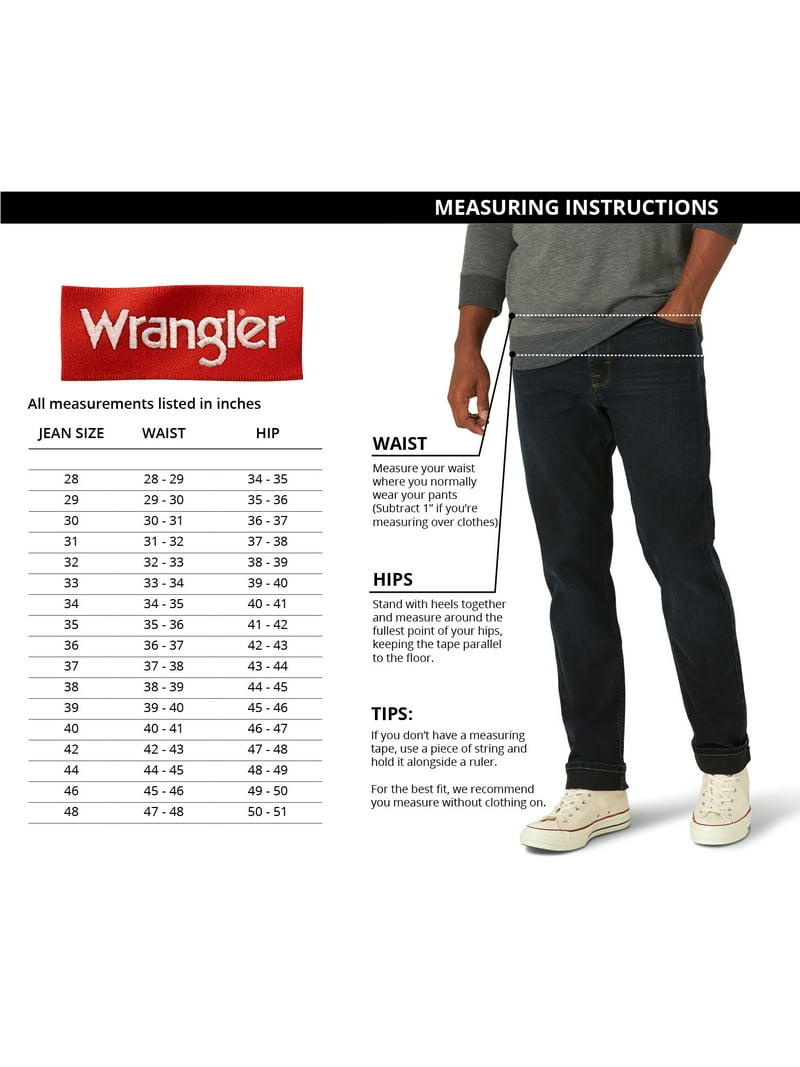 Wrangler Men's Slim Straight Fit Jean with Stretch - Walmart.com