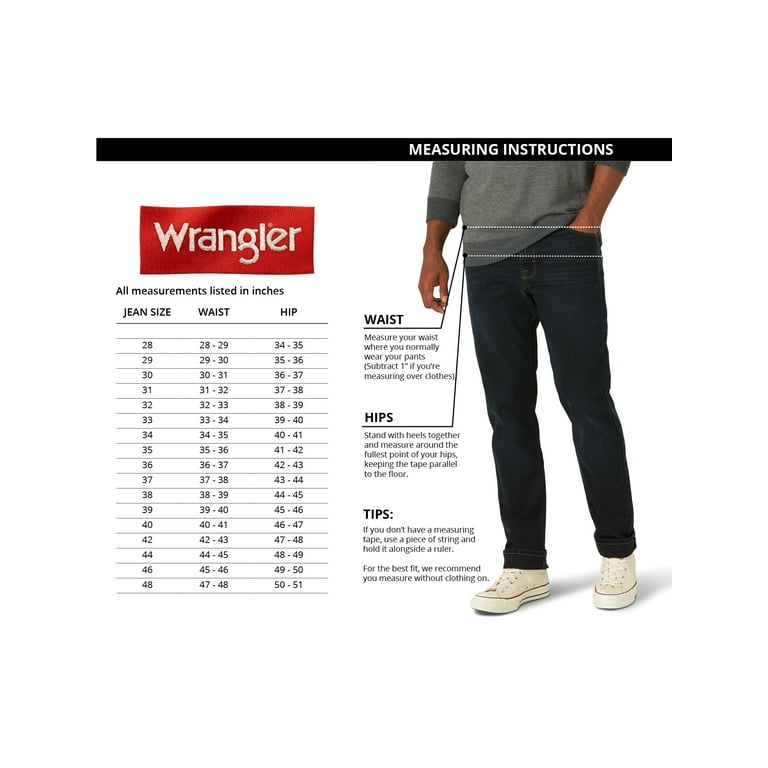 pistol puls vi Wrangler Men's Slim Straight Fit Jean with Stretch - Walmart.com