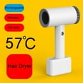 Cordless Rechargeable Hot and Cold Wind Hair Dryer Travel Blow Dryer