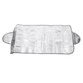 thumbnail image 2 of BOROCO Multi Functional Windshield Cover Sun Rain Snow Frost Shade Block Protector for Summer Winter, 2 of 8