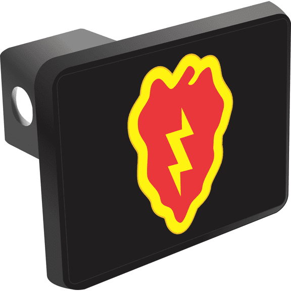U.S. Army 25th Infantry Division Trailer Hitch Cover