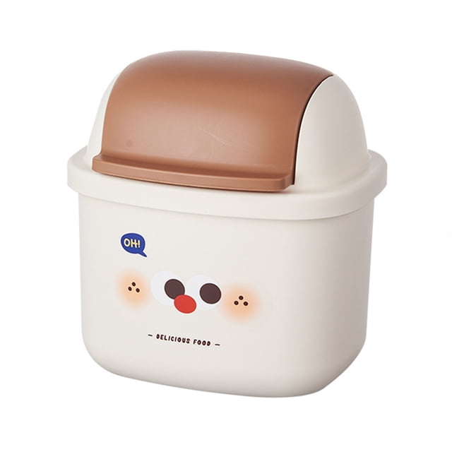 Tumotour Tidy Up Your Workspace With This Stylish Mini Trash Can - For Student Storage And Home Office