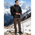 thumbnail image 6 of Pioneer Camp Men's Packable Puffer Jacket, Hooded with 6 Pockets, 6 of 6