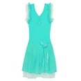 thumbnail image 3 of CHICTRY Kids Toddler Little Girls Solid Color Tutu Ballet Dance Leotard Dress,Sizes 2-12, 3 of 3