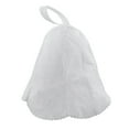 thumbnail image 1 of Gorro de Sauna Sombrero de  Baños Fieltro de Lana Natural Baño de blanco Cola  Gorro Sauna Gorro Banya, 1 of 8