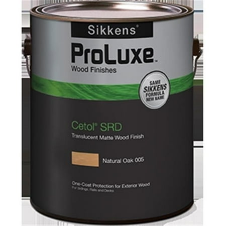 Semi Transparent Oil Deck - Sikkens SIK240-077.01 1 Gallon Cetol SRD Exterior Wood Finish Translucent - Cedar 077