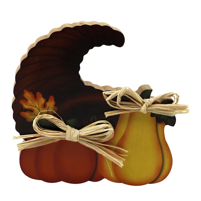 Inteprter Adorno de de Acción de Gracias calabaza pavo escena de pie hogar interesante Festival patrón de dibujos animados centro de Kits de decoración para fiestas JM00496 Inteprter HA063880-02