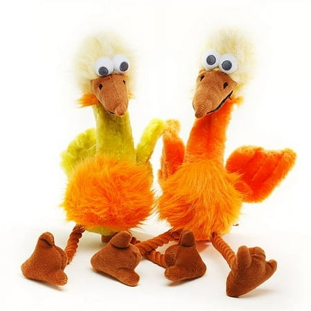 ASPCA Plush Pals Big Bird Dog Toys, 2-Pack