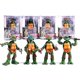 thumbnail image 3 of NECA-figuras de acción de Tortugas Ninja Mutantes adolescentes, figuras de acción de Raph, Leonardo, Donatello, Mikey, 4 unidades/set, modelo de Colección de cómics TMNT, Juguetes, 3 of 4