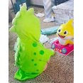 thumbnail image 5 of ZHAOCHENG Toalla de baño de algodón suave para bebé, toalla de playa, bata de baño para niños de 0 a 4 años (dinosaurio verde, 21,545 pulgadas), 5 of 5