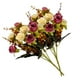 thumbnail image 4 of Ramo de rosas de cristal artificial Ceremonia de banquete de boda Decoración floral de tela de seda rosa falsa, Cameo Brown Noticed HA6935-04B, 4 of 6