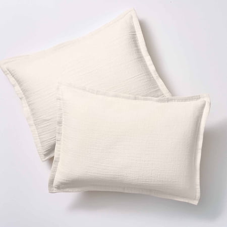 BETTER HOMES & GARDENS 3-PIECE CREAM GAUZE COMFORTER SET, ADULT KING