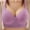Purple, variant on Azrian Womens Plus Size Bras,Woman Ladies Bra Without Steel Rings Vest Large Size Lingerie Underwire Nursing Bras