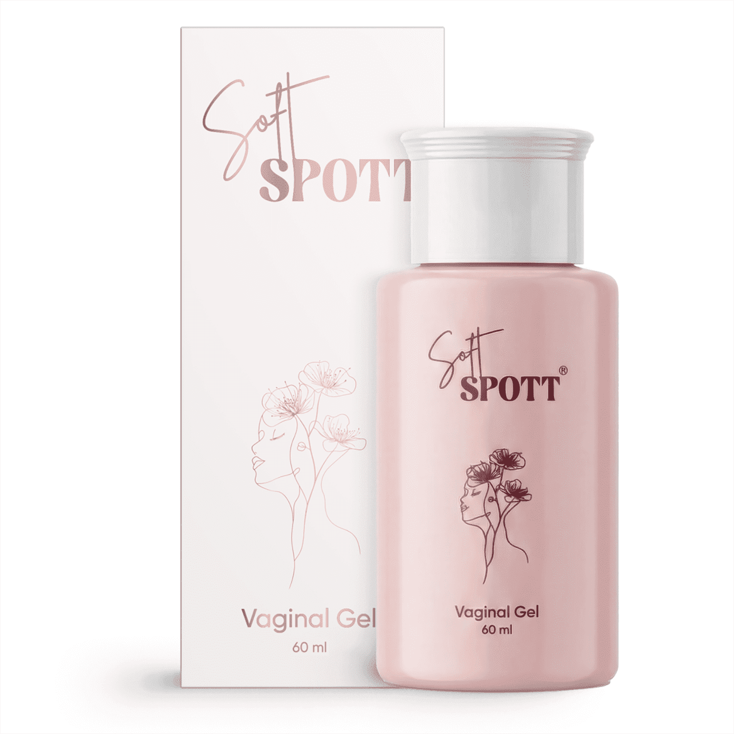 Soft Spott Organic Vaginal Moisturizer for Menopause & Dryness Relief, Hormone-Free with Hyaluronic Acid & Amla, pH-Balanced, 2.03 oz