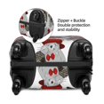 thumbnail image 5 of Wukai Rabbit And Hedgehog Elastic Luggage Cover: Personalized Protection for Your Suitcase - Fits 19~29-inch, Washable & Durable Travel Companion-Small, 5 of 8