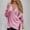 Pink, variant on V-Neck Sweater Tops for Women Wrap Long Sleeve White Loose Shirring Hem Cheeky Sweaters Women's Cardigans XL