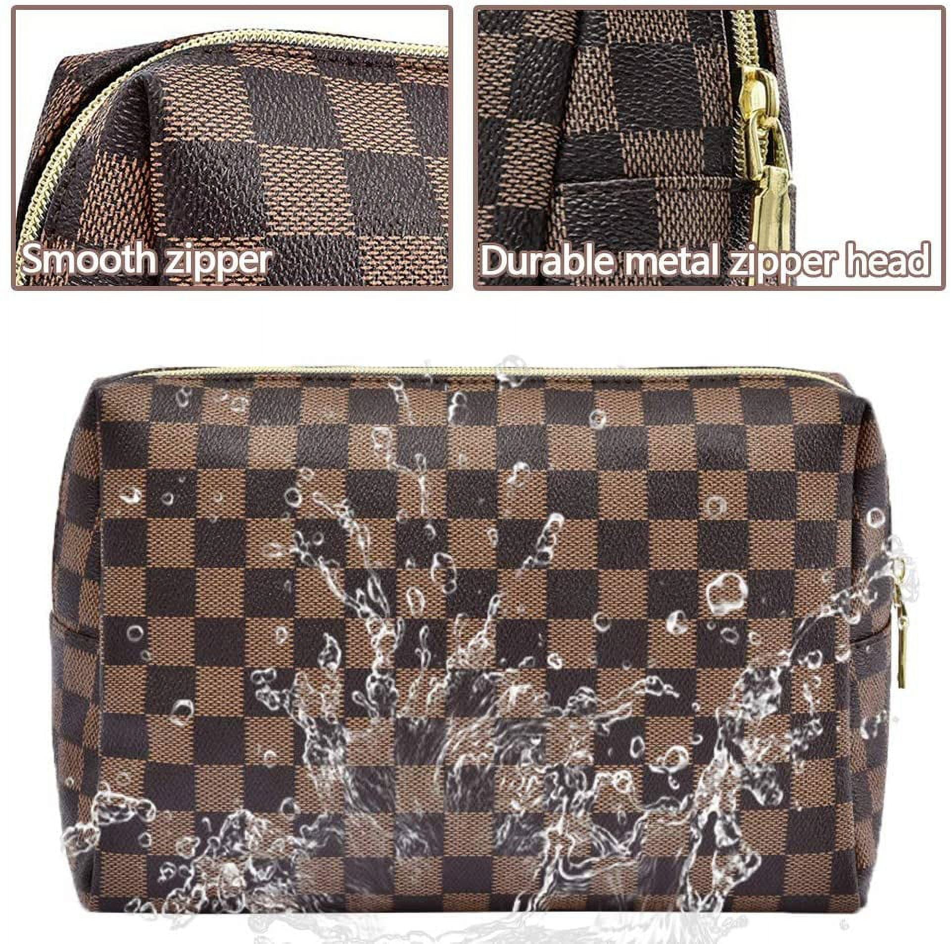 Makeup Bag Cosmetic Bag for Women Cosmetic Travel Makeup Bag Large Travel Toiletry Bag for Girls Make Up Bag Brush Bags Reusable Toiletry Bag Christmas Gift Walmart