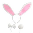thumbnail image 1 of Diadema de Pascua Wosthever con orejas de animales felpa disfraz de fiesta, 1 of 6