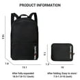 thumbnail image 6 of Travelhouse Travel Backpack Laptop Business 18 Inch Business Anti Theft Slim Sturdy College School Computer Bag.Black, 6 of 8