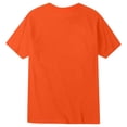 thumbnail image 4 of Kids Back To School Graphic Short Sleeve T-Shirt, Unisex Crew Neck Cute School Supply Print Casual Tee for Boys Girls Daily School Outdoor Wear(Orange,1-2 Years), 4 of 5