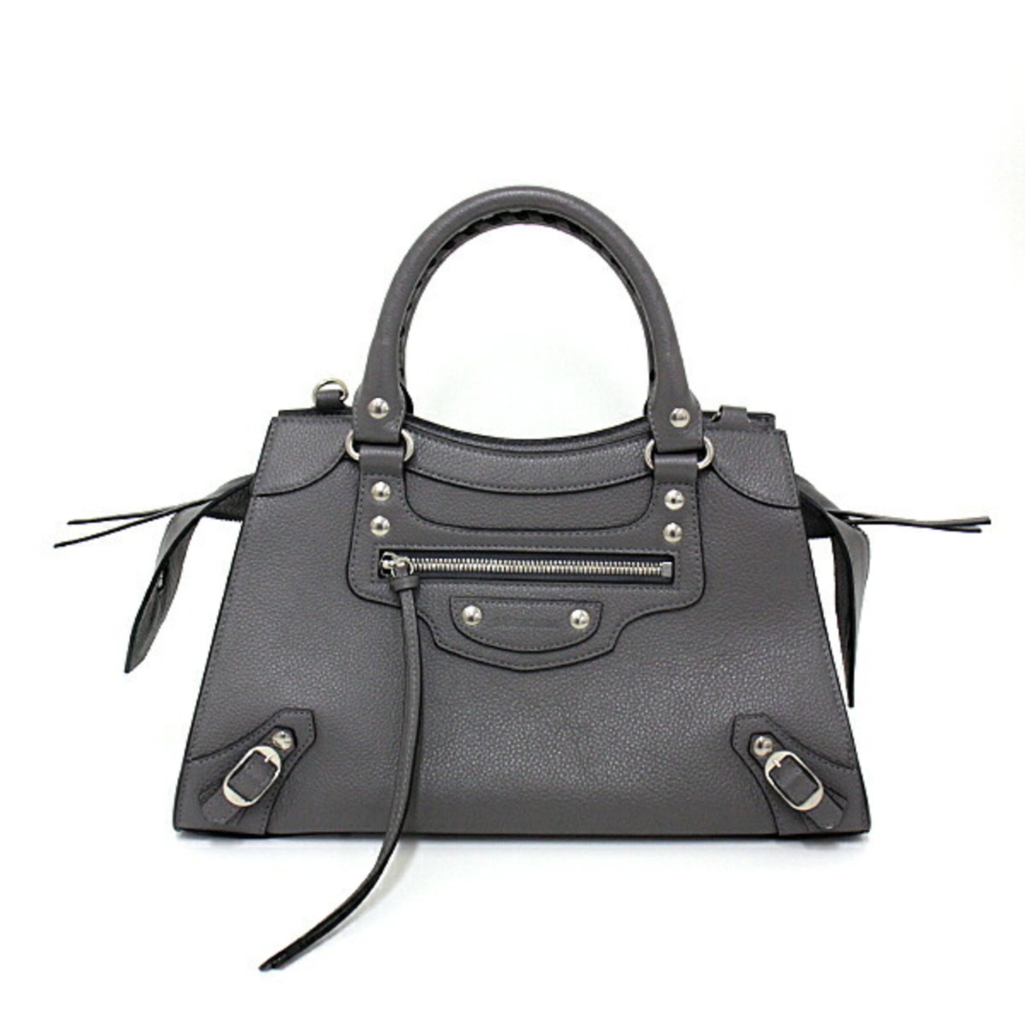 balenciaga grey handbag