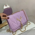 thumbnail image 4 of Crossbody Bags for Women Leather Ladies Shoulder Purses with Chain Strap, 4 of 6