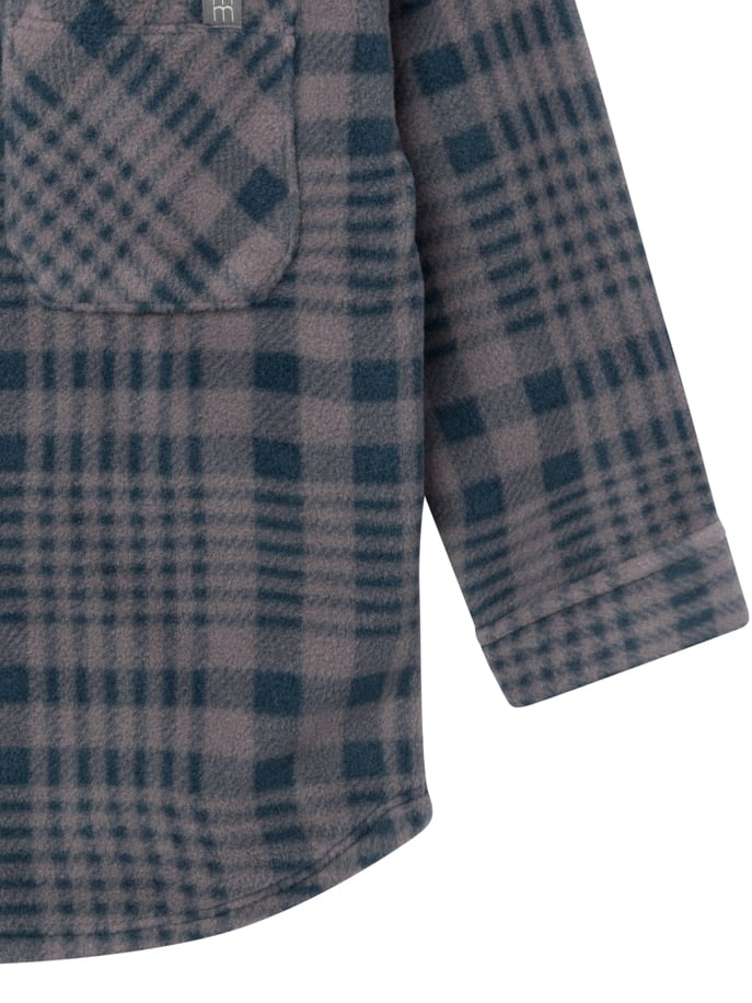 Modern Moments by Gerber Toddler Boy Microfleece Shacket, Sizes 12M-5T