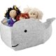 thumbnail image 1 of 1 Piece Felt Basket Storage Box Felt Storage Box Whale Shape Foldable Felt Bag Large Felt Basket for Kids Organize Office Products, Books, Clothes, To, 1 of 5